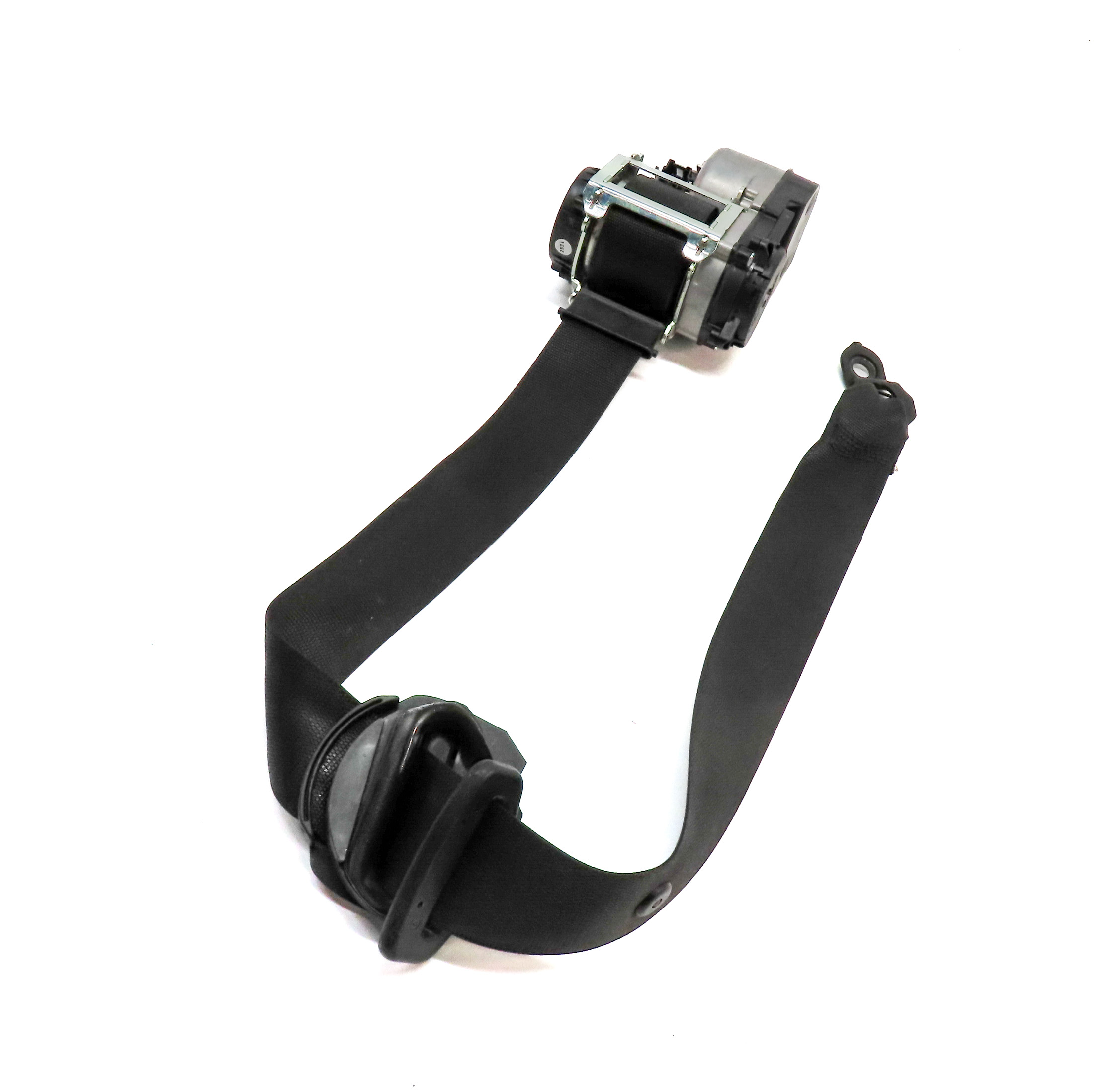 2009 MERCEDES GL320 GL450 GL550 (X164) LEFT DRIVER SEATBELT RETRACTOR (BLACK) — exact item pictured